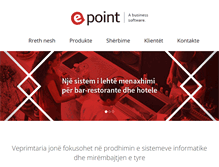 Tablet Screenshot of epoint.al