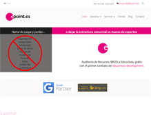 Tablet Screenshot of epoint.es